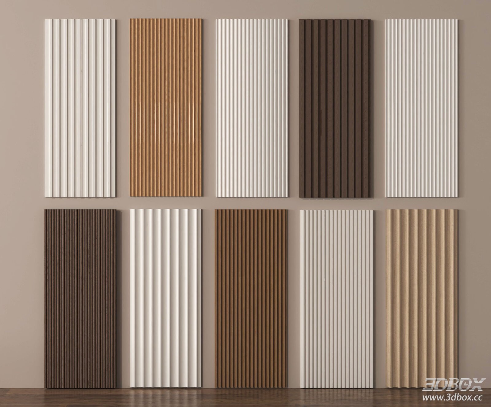 Modern Wood - Panel Wall Decor