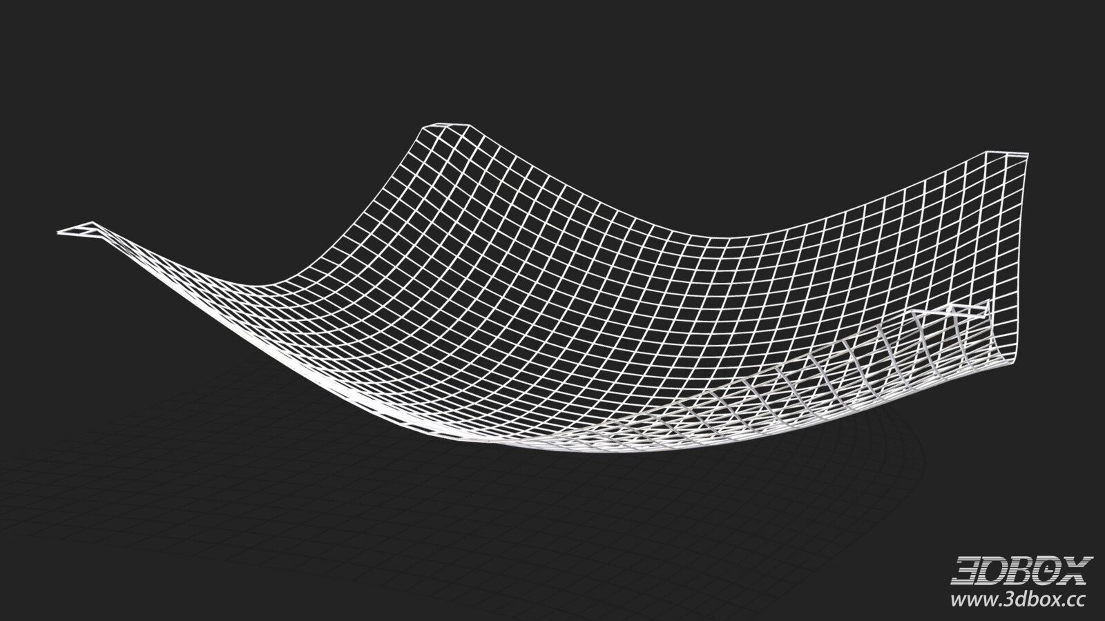 Square Mesh Decorative Model