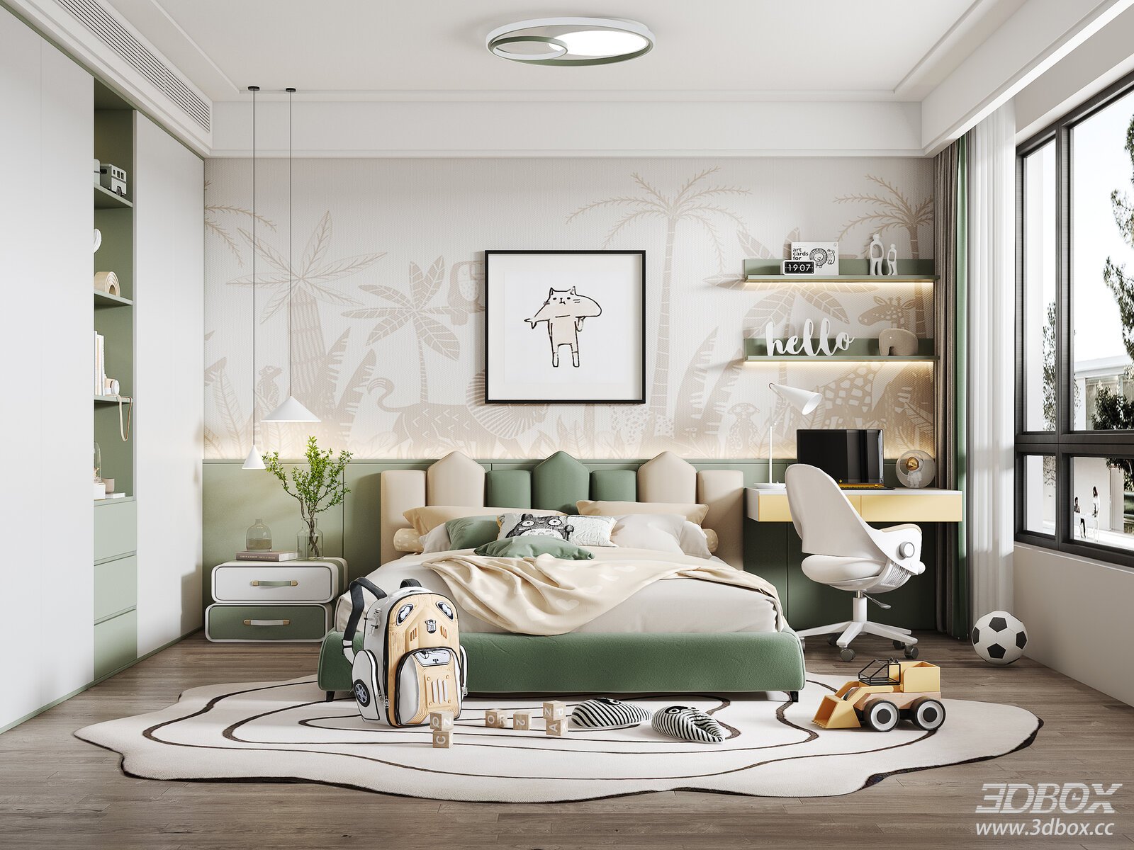 Modern Interior Scene