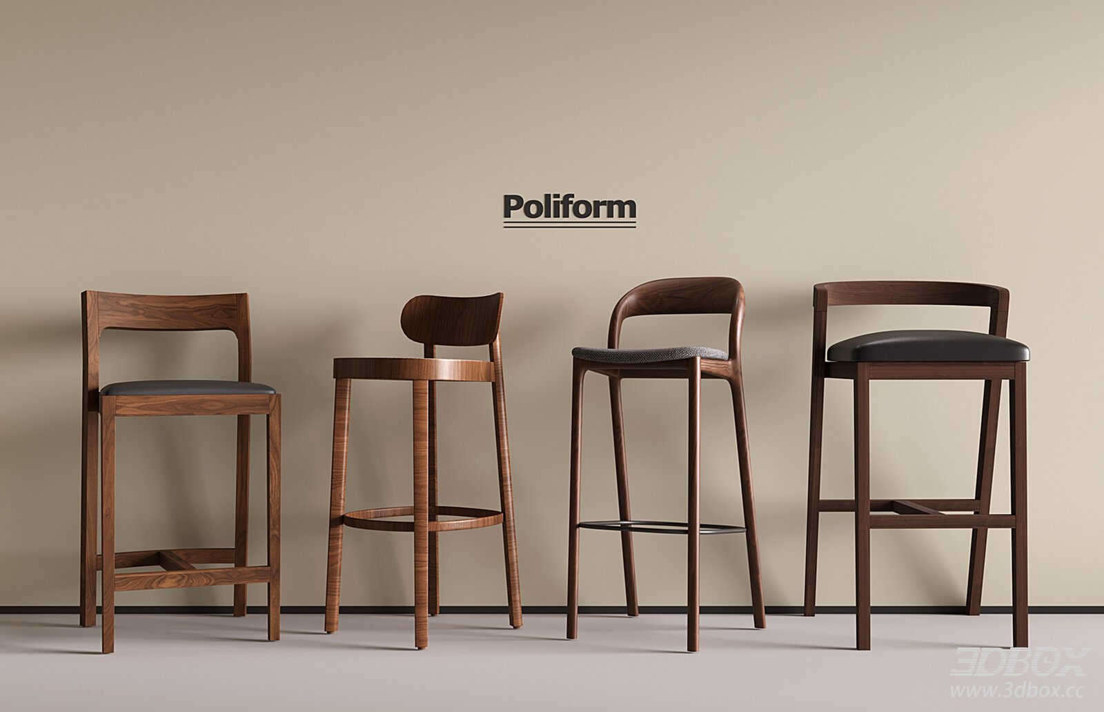 Vintage Wabi - Sabi Bar Stools