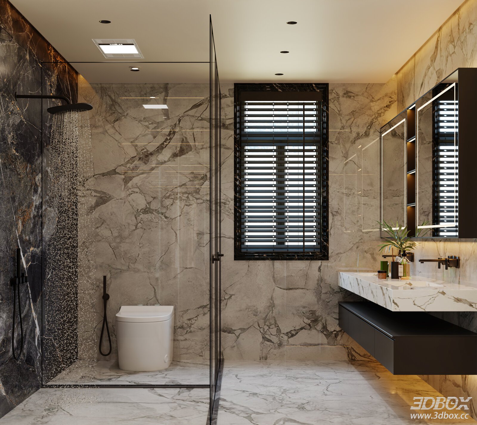 Modern Italian - style Bathroom