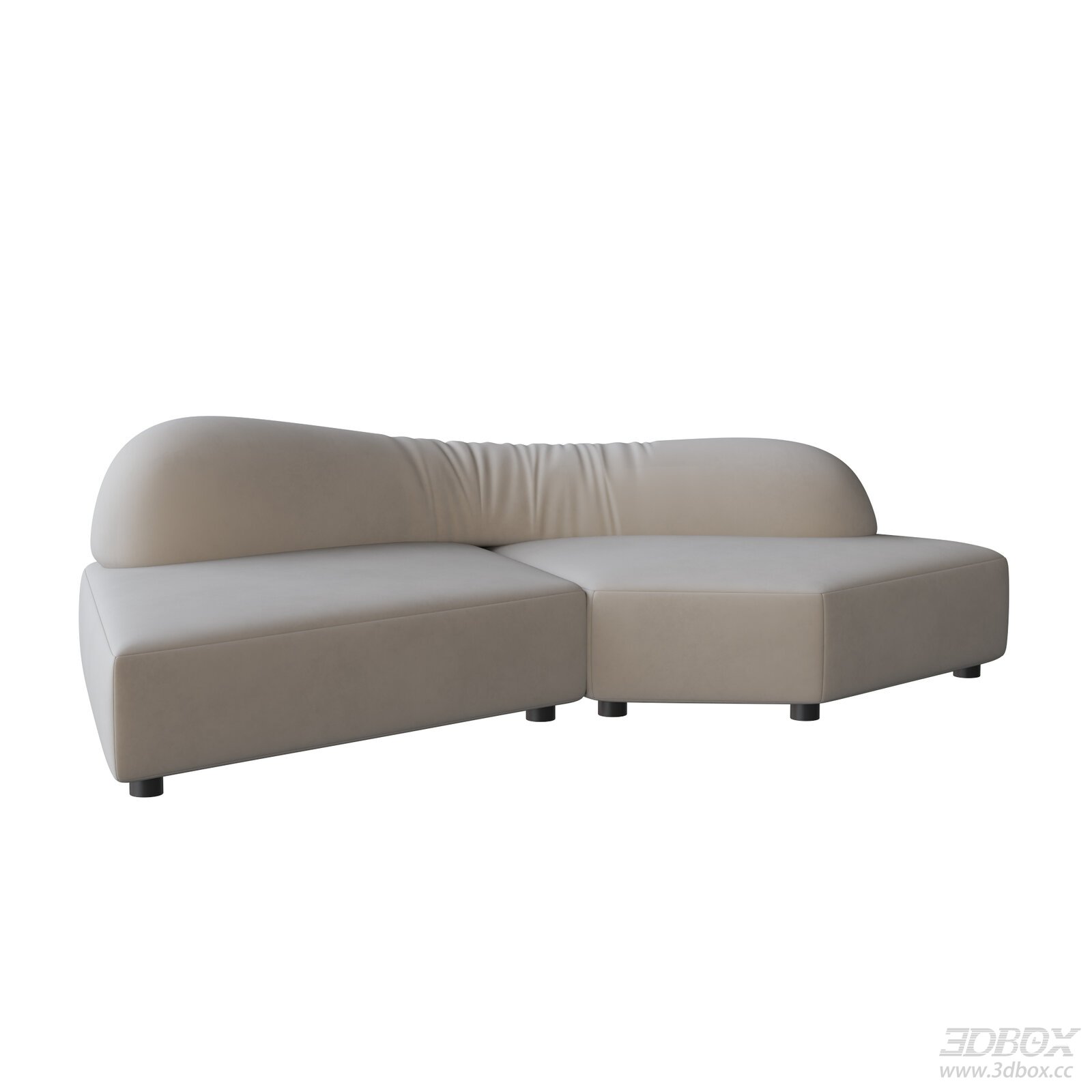 Modern Curved Sofa Set