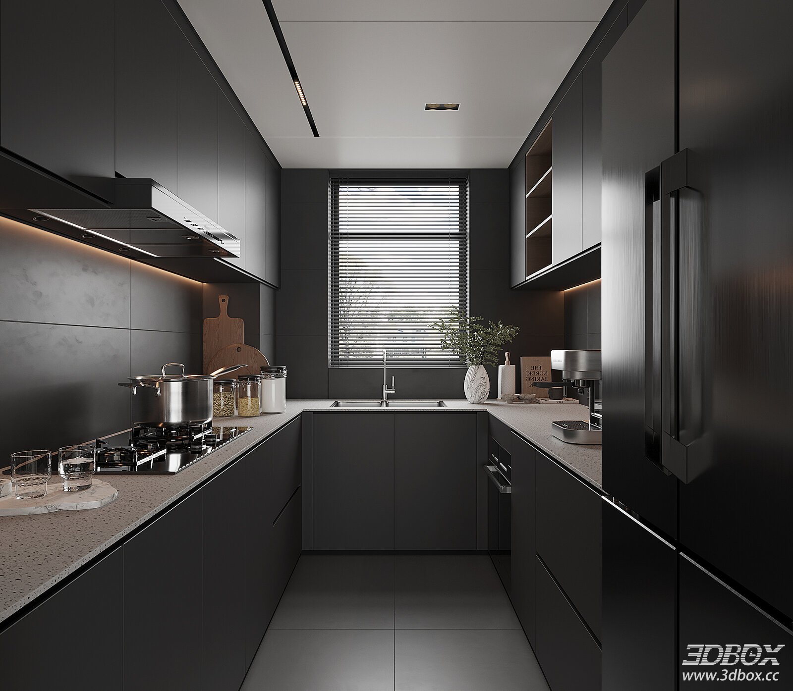 Modern Minimalist Kitchen