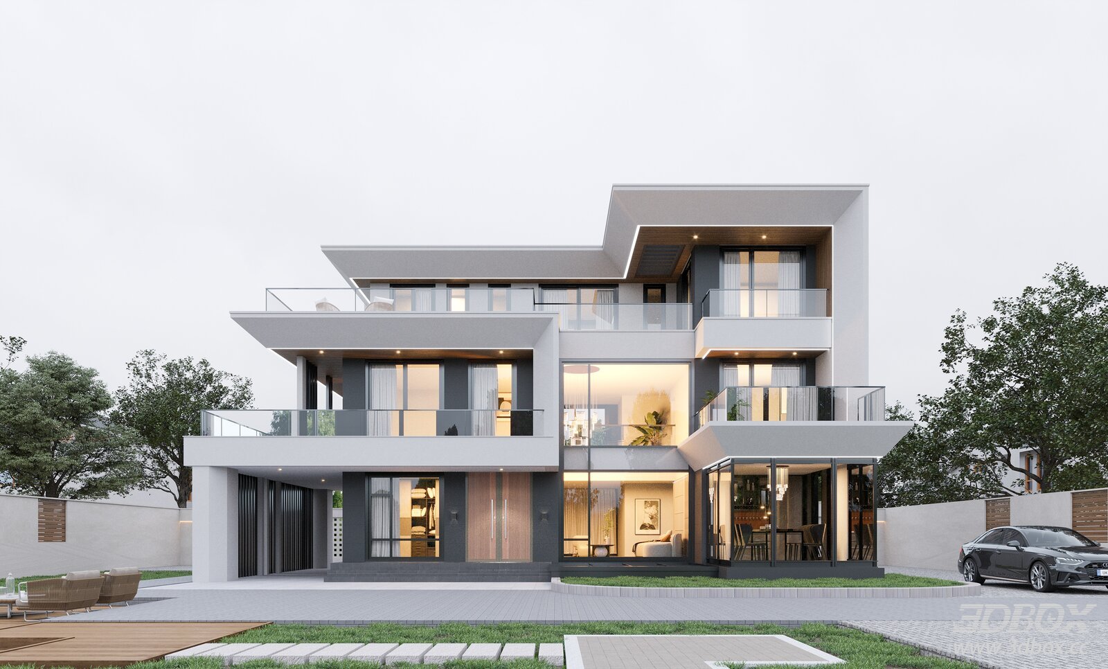 Modern Villa Exterior Design