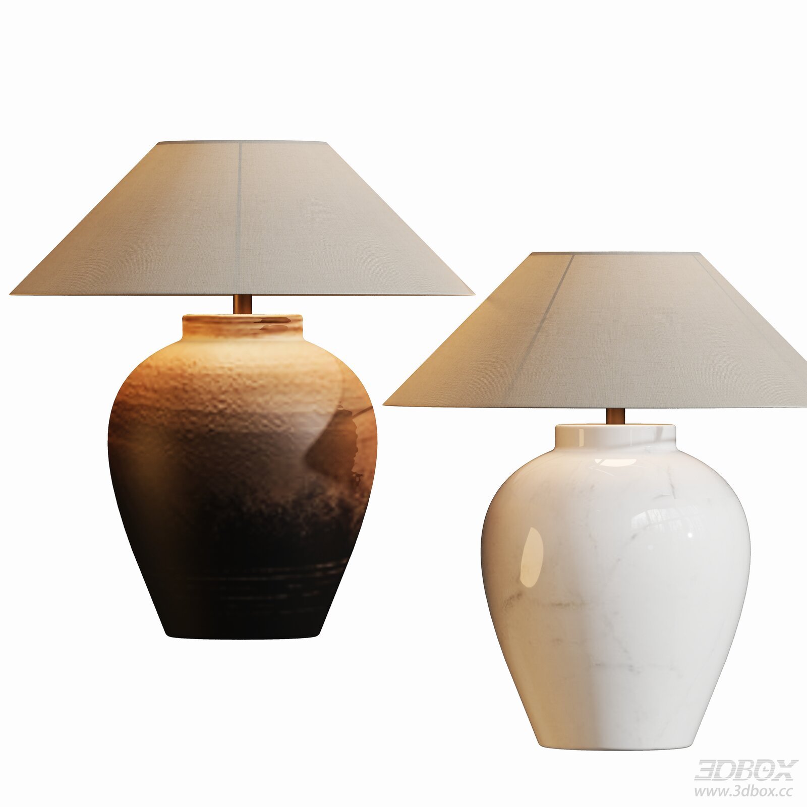 Vintage Ceramic Table Lamps
