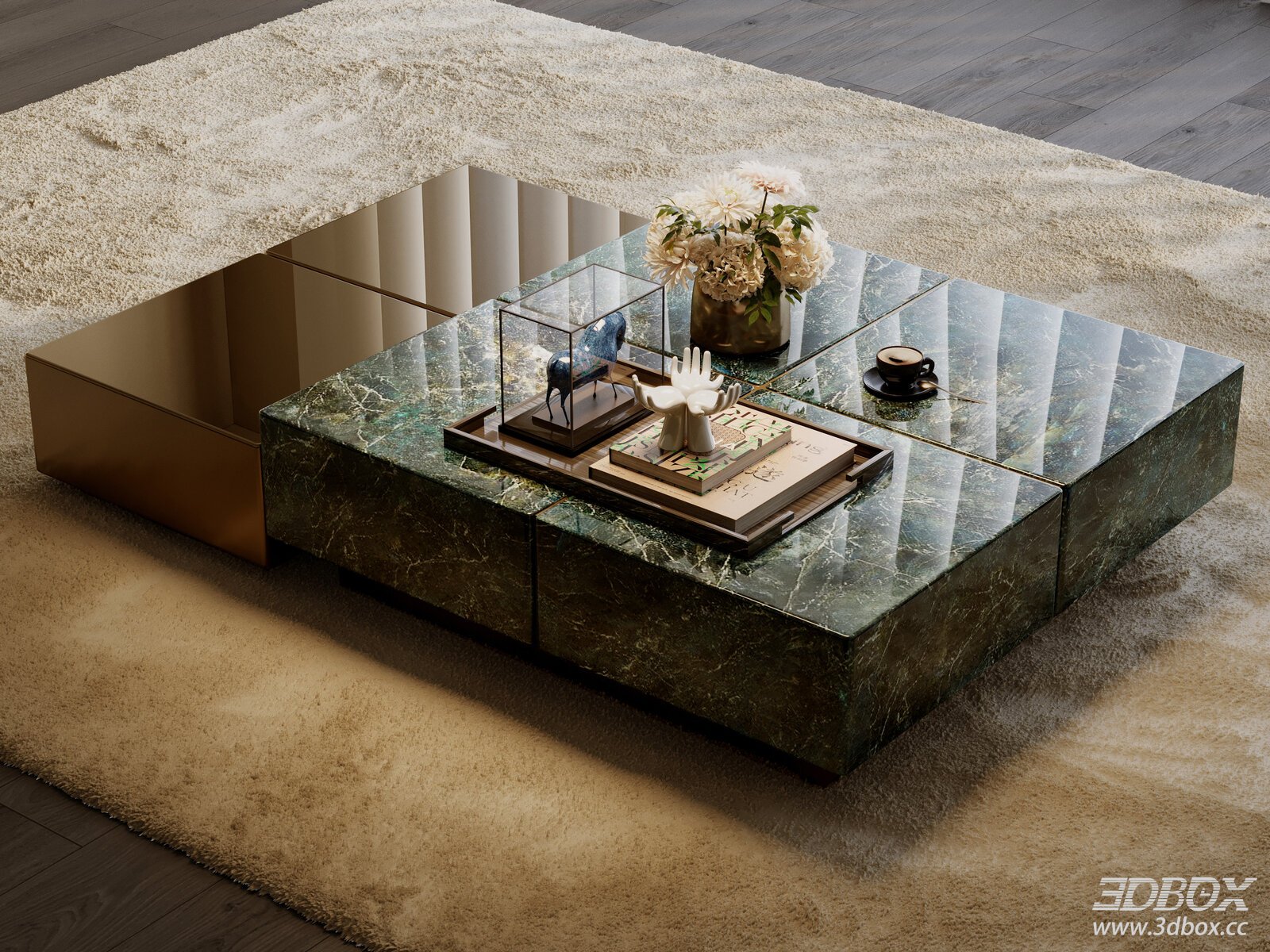 Modern Marble Coffee Table