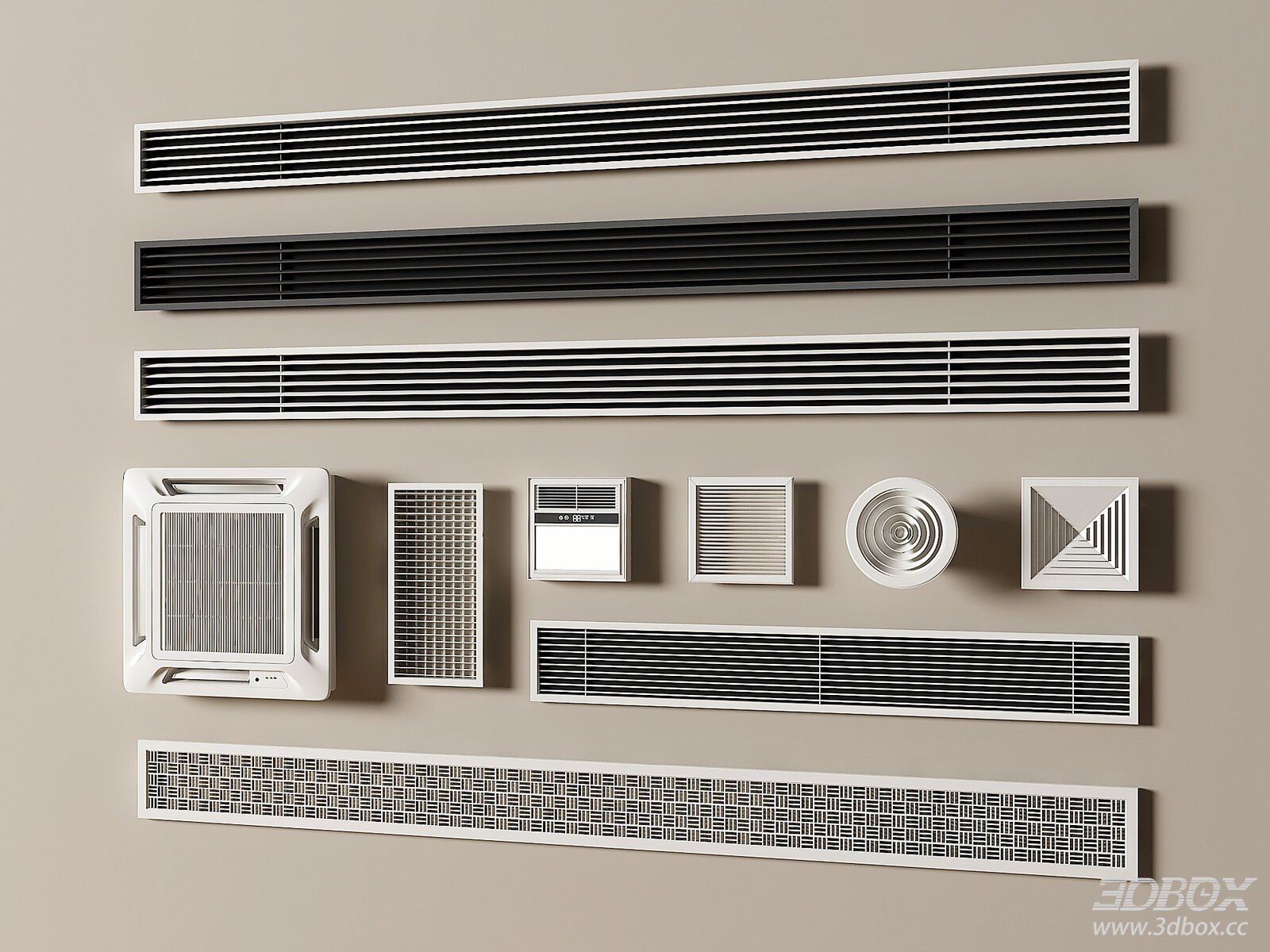 Modern Air Vent and Inlet