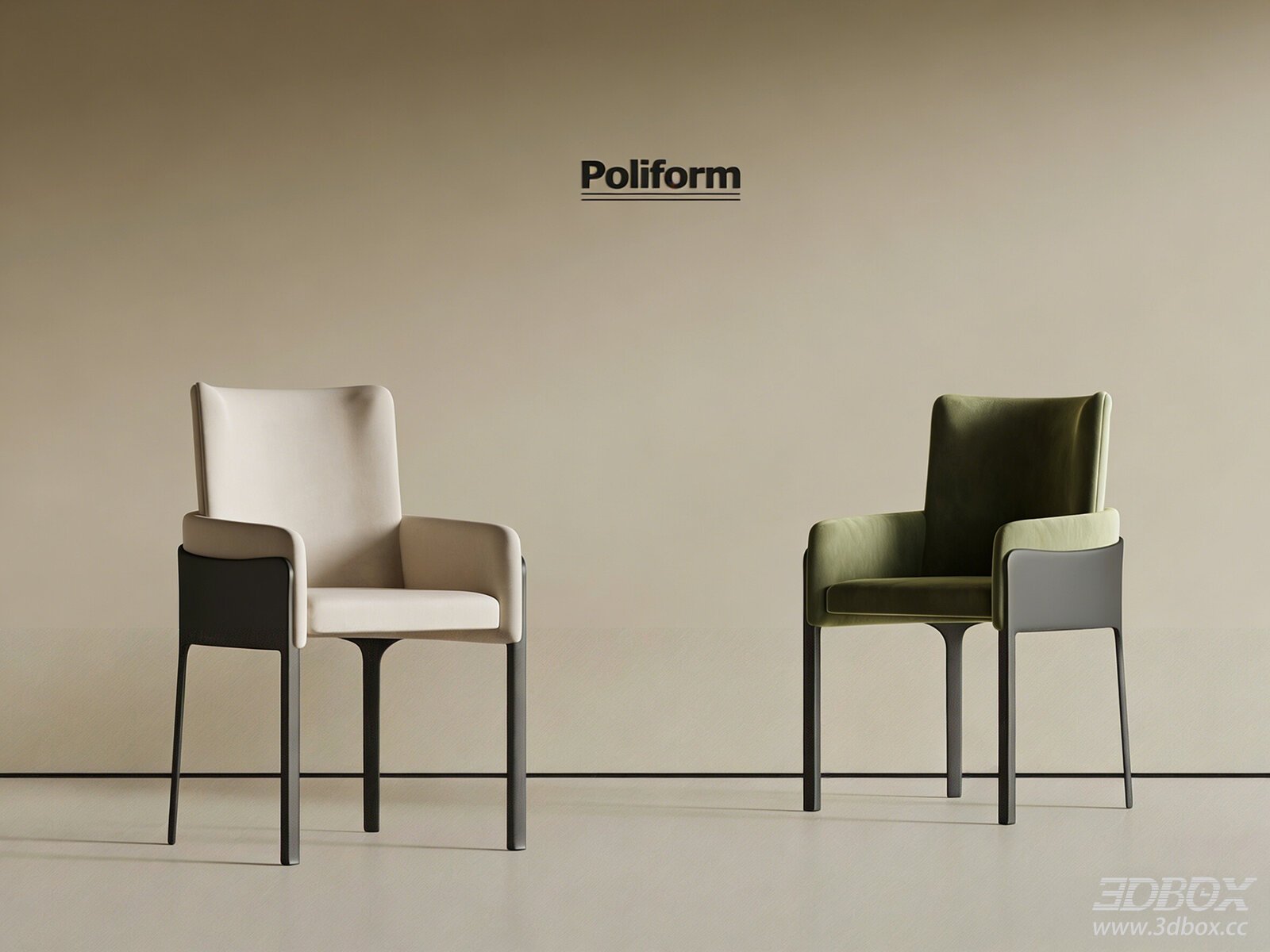Modern Upholstered Armchairs