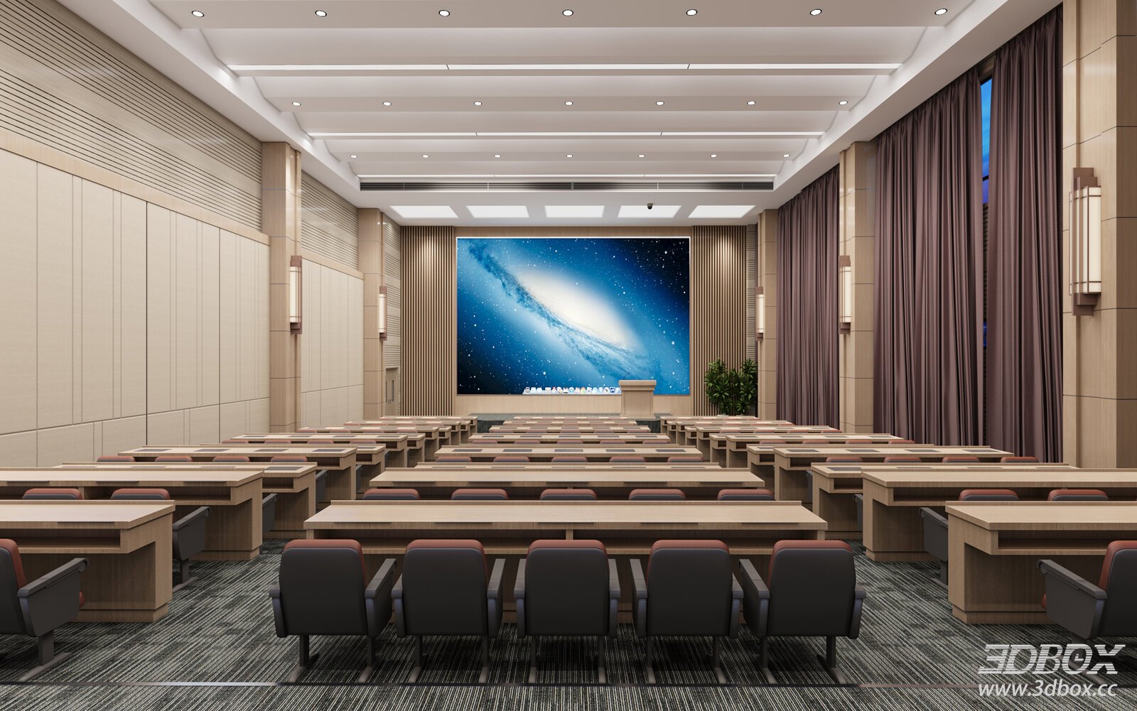Modern Lecture Hall Interior