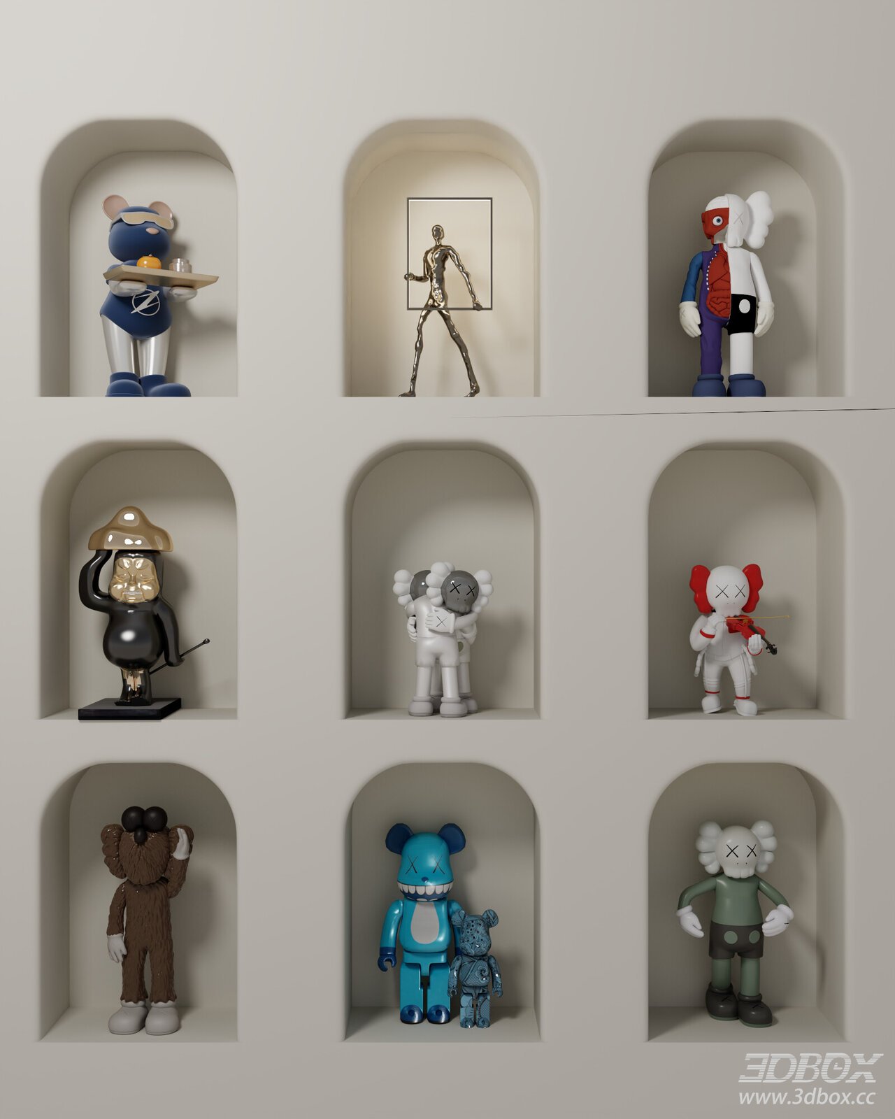 Contemporary Sculptural Dolls