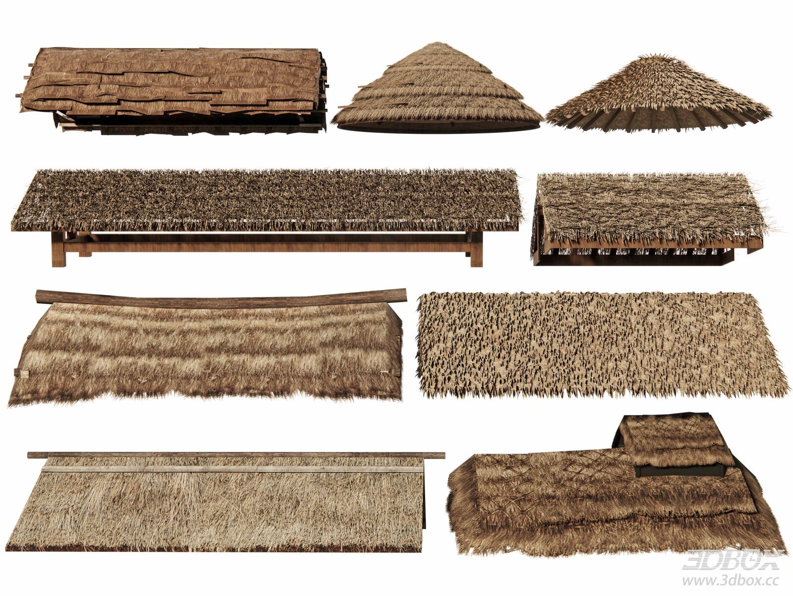 Rustic Thatched Roofs