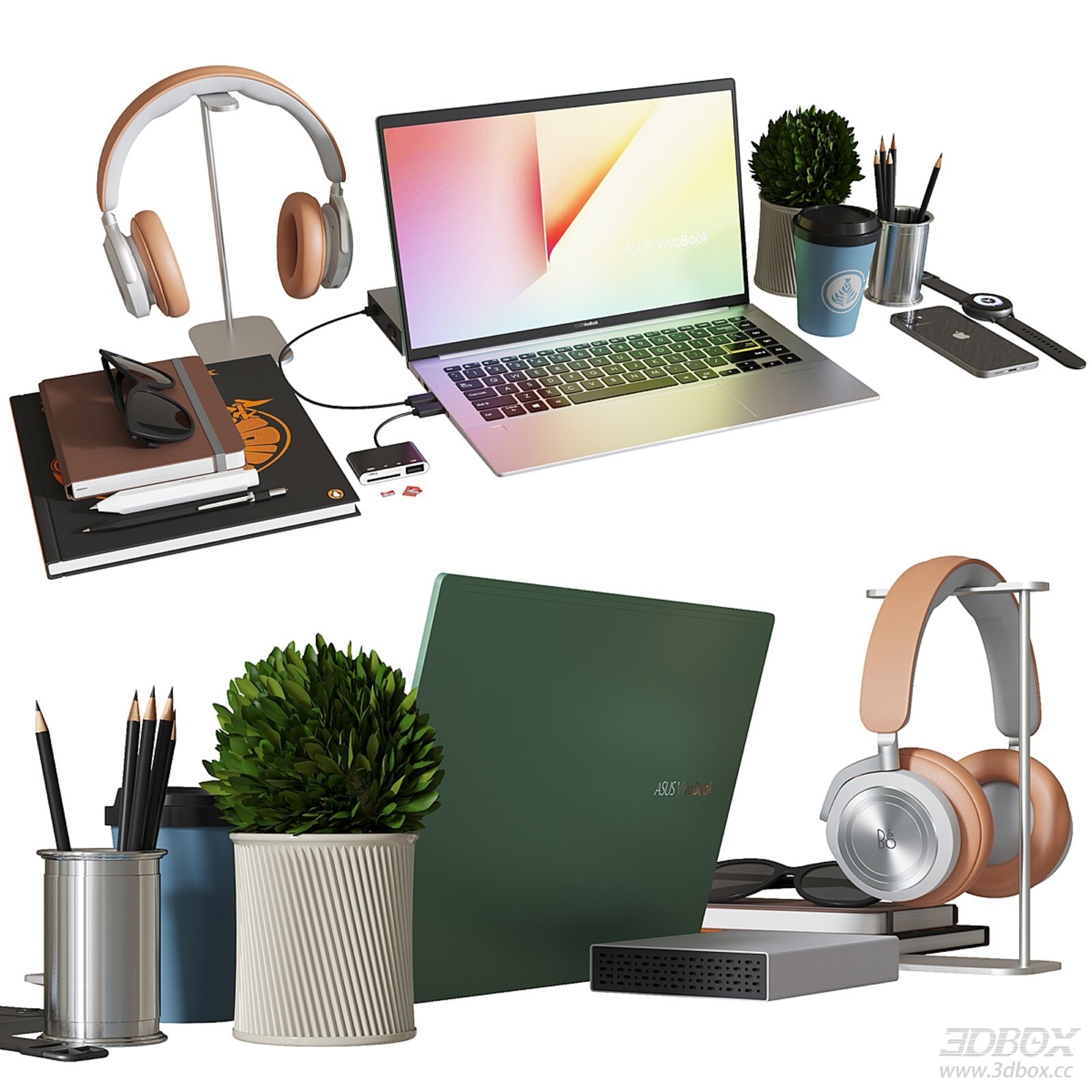 Modern Workspace Decoration Set