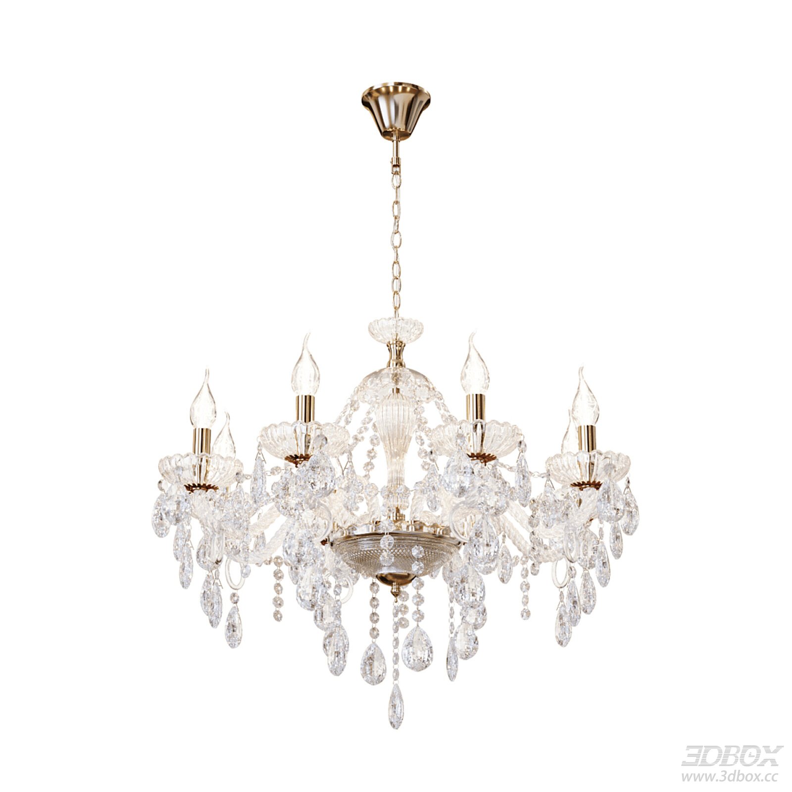 Nordic Simple Crystal Chandelier
