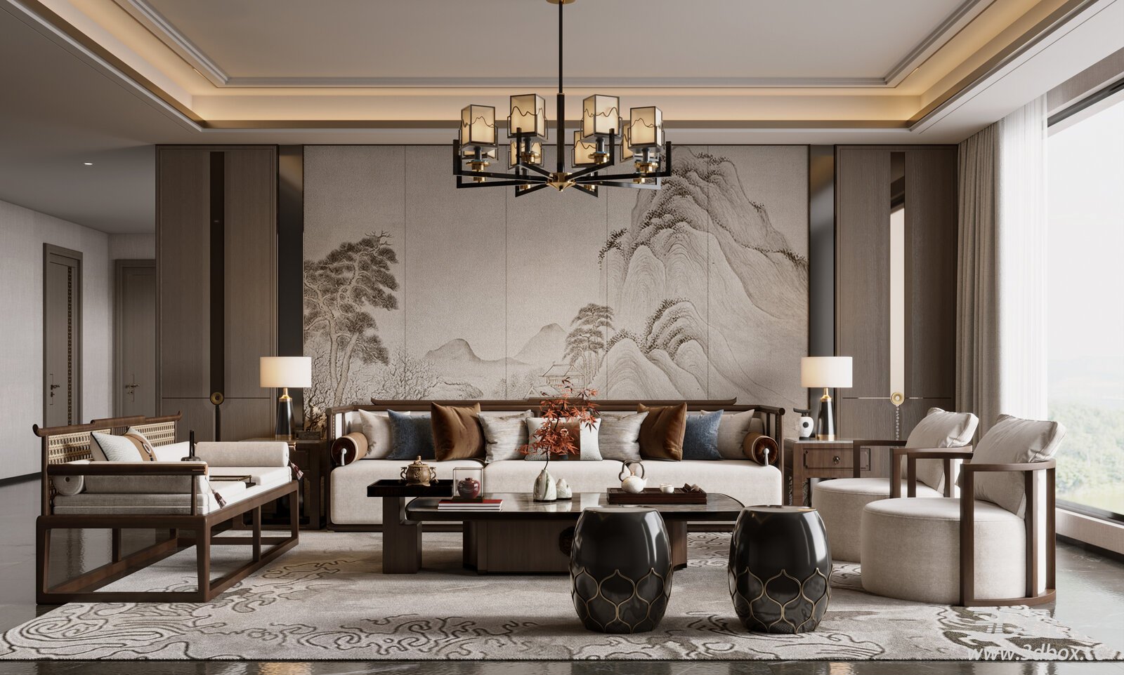 Modern Interior Scene