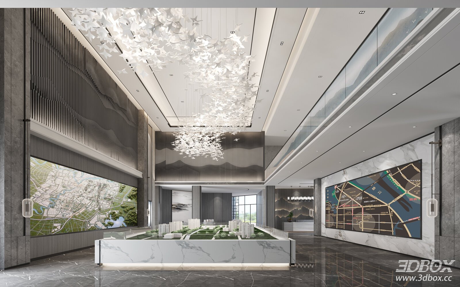 Modern Sales Office Interior
