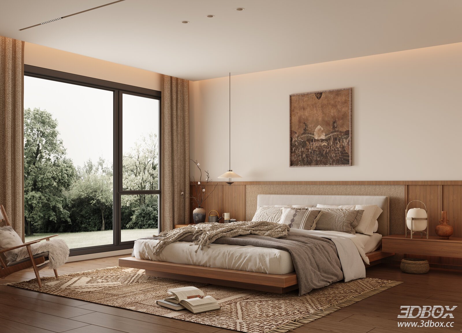 Wabi - Sabi Vintage Bedroom