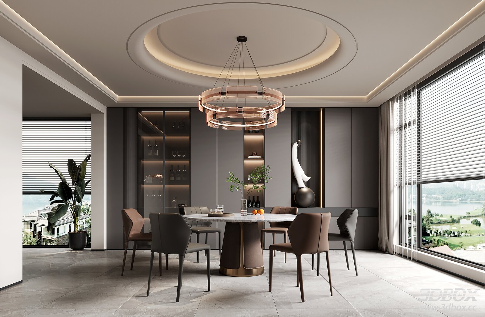 Modern Luxury Dining Room