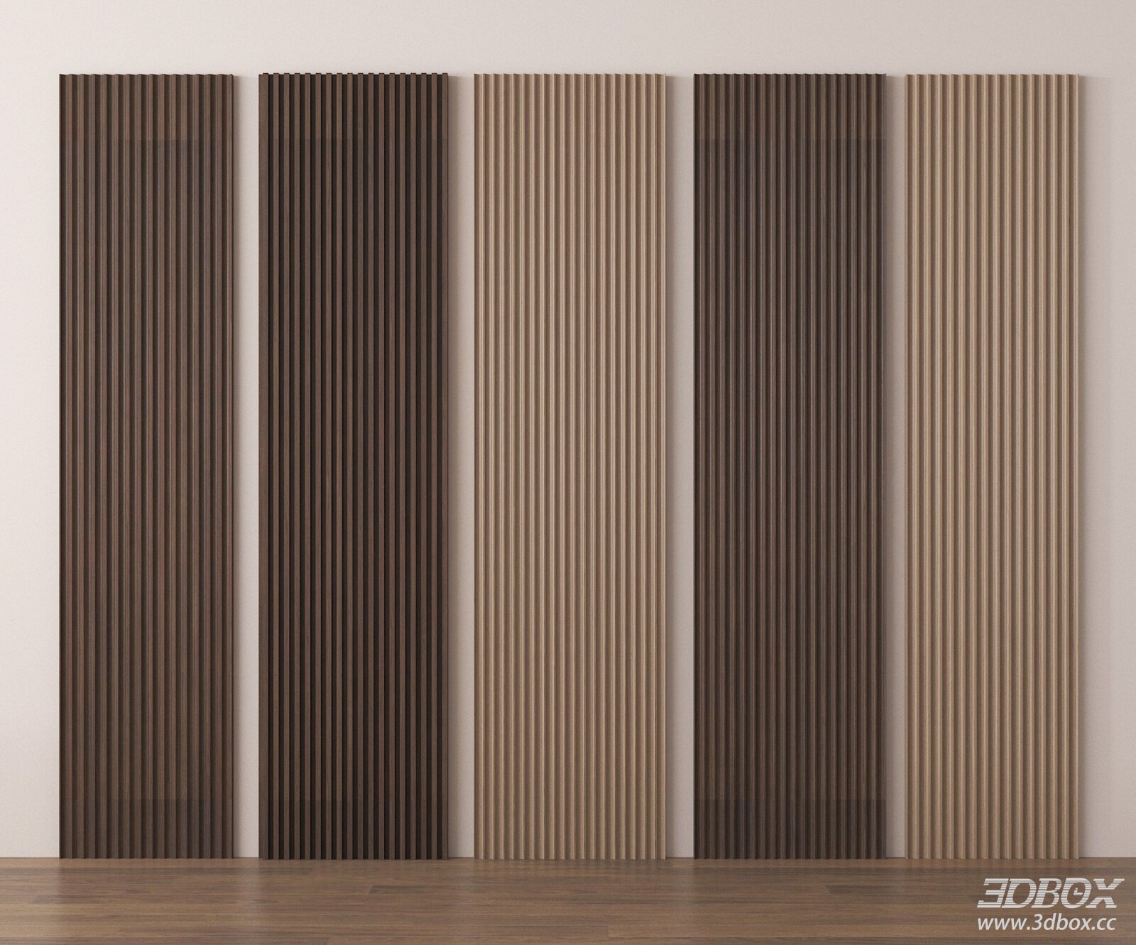 Modern Grooved Wall Panel