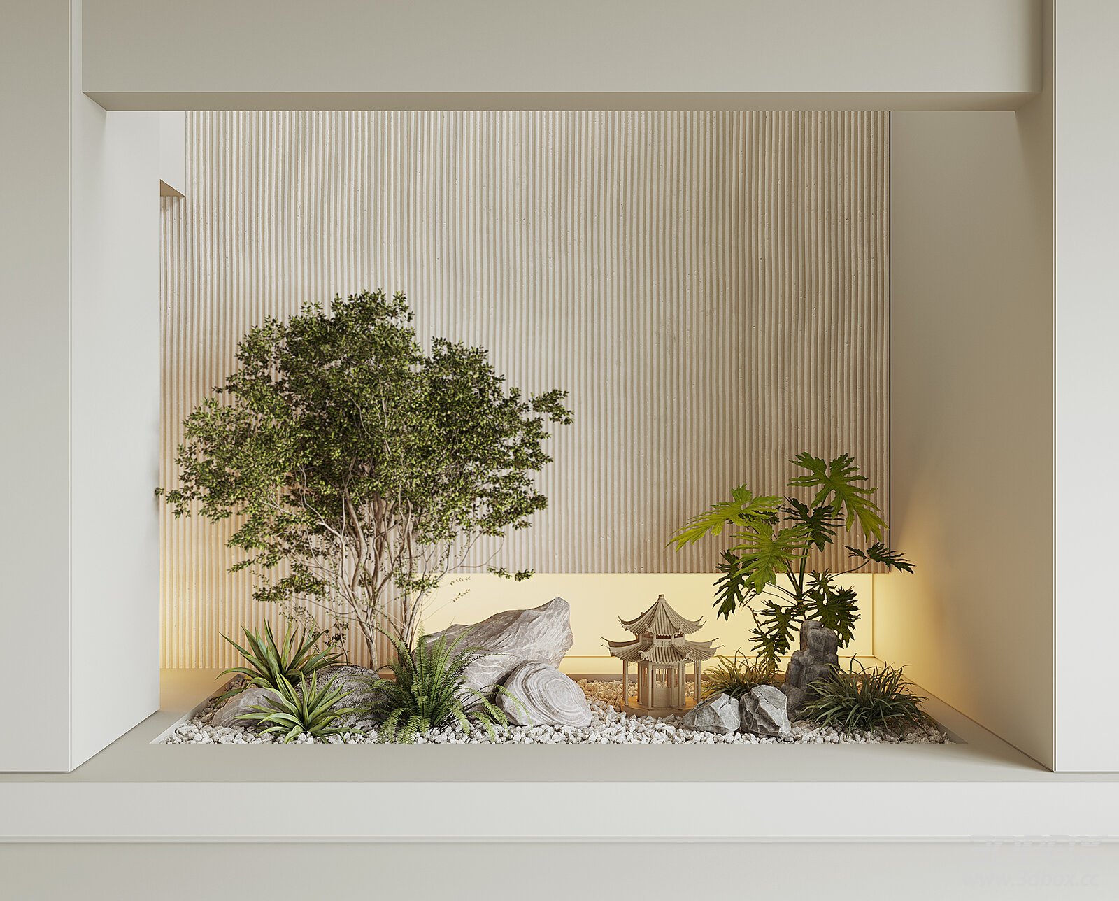 Modern Indoor Plant Landscape