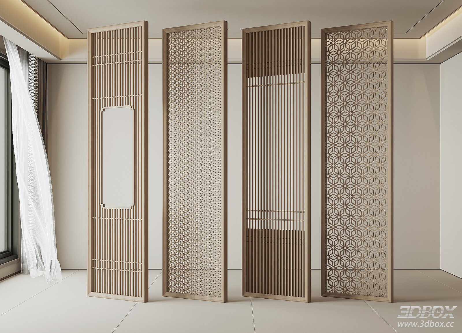 Chinese - style Room Divider Screen