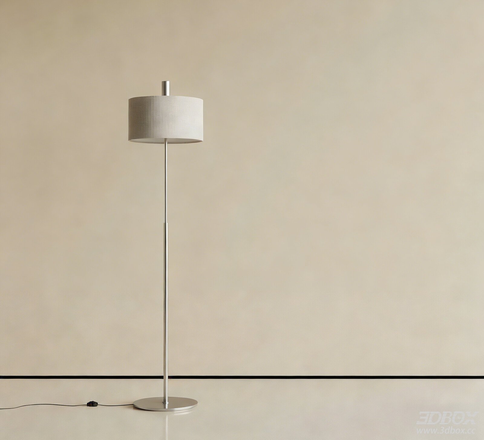 Modern Floor Lamp with Metal Base