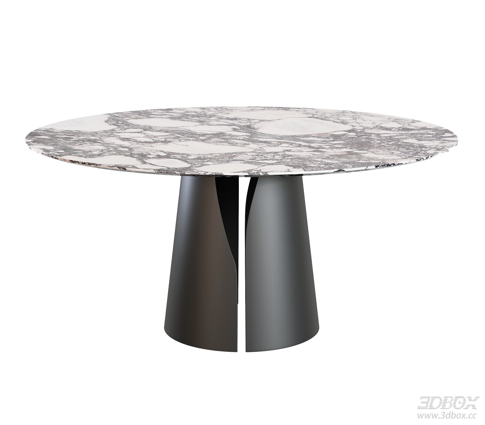 Modern Round Marble Dining Table