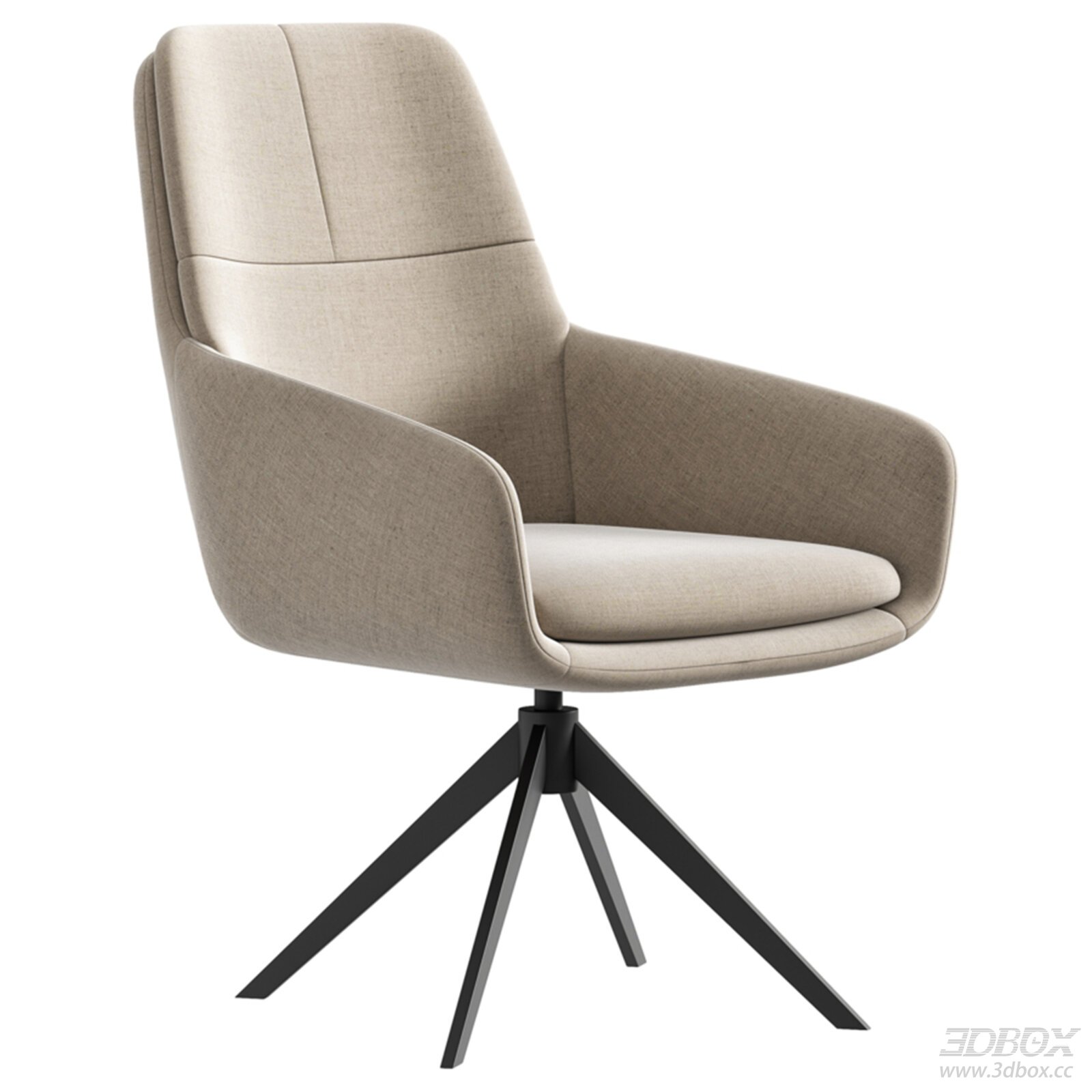 Modern Upholstered Armchair