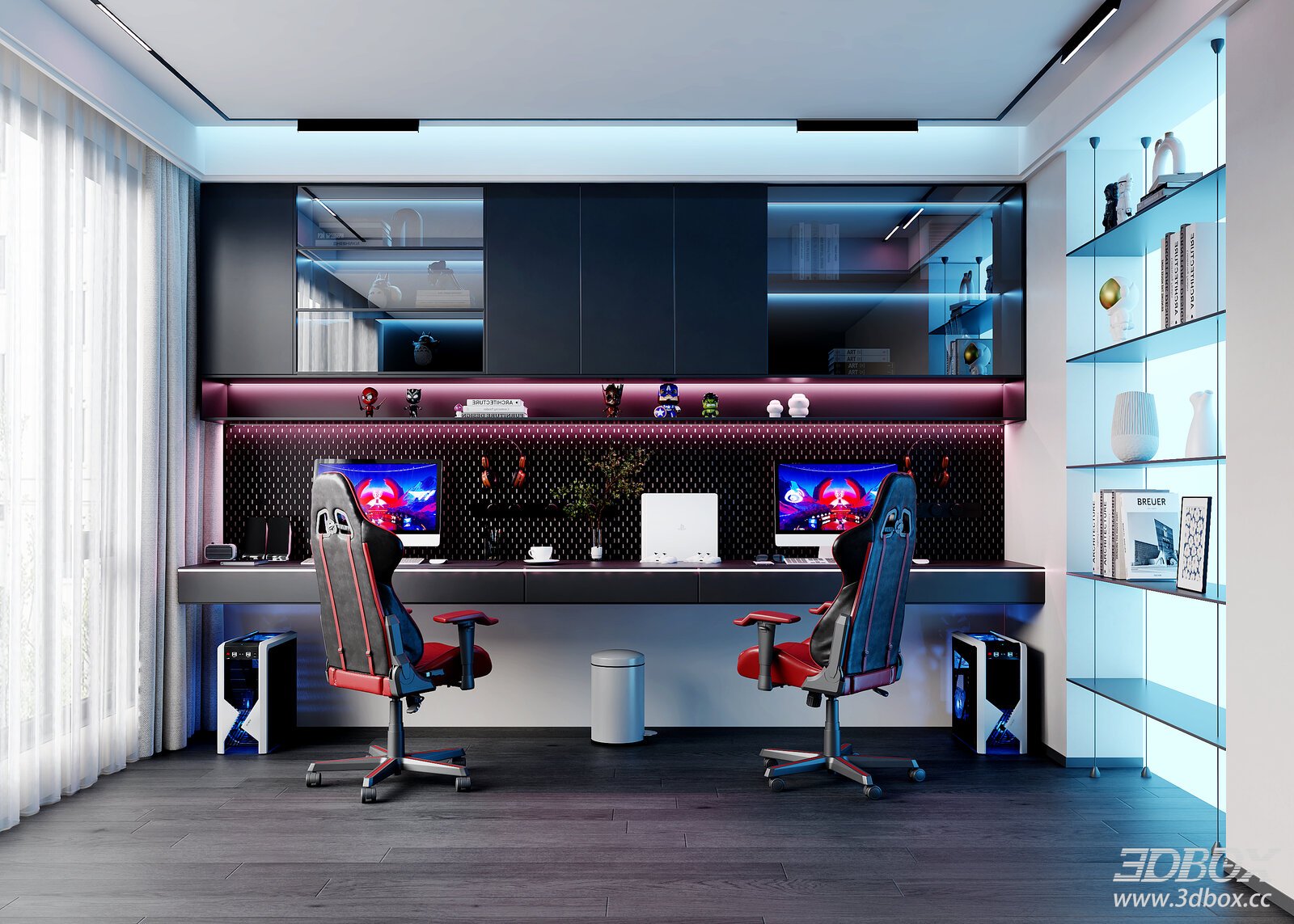 Modern E - sports Room