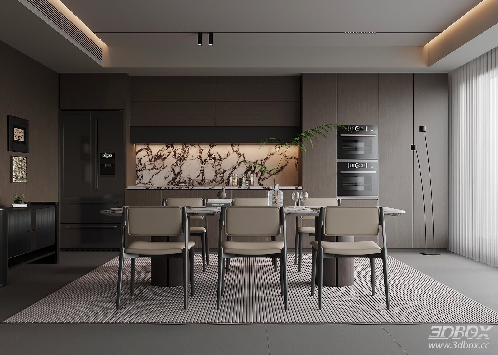 Modern Italian Dining Room