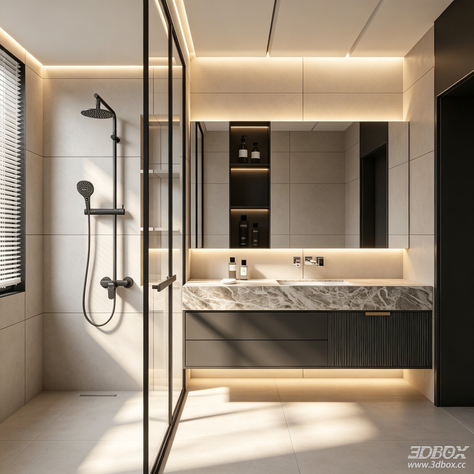 Modern Italian - style Bathroom