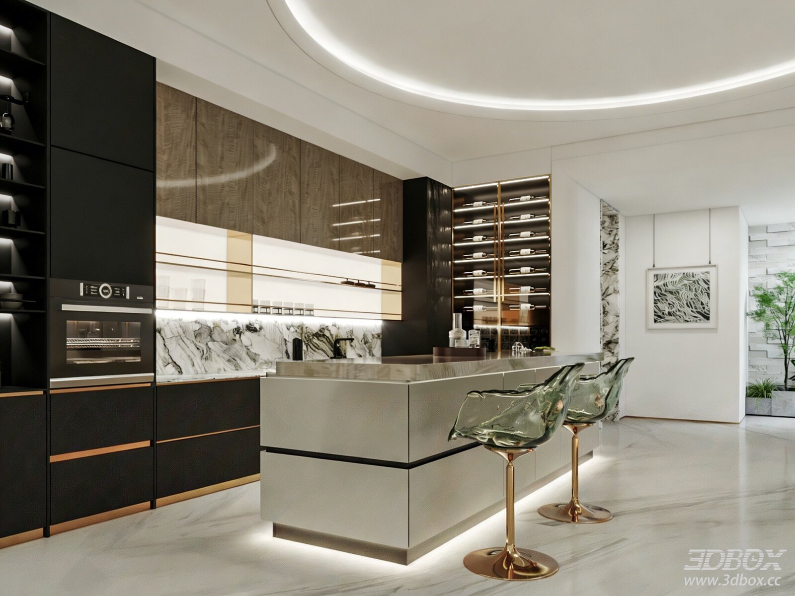 Modern Interior Scene