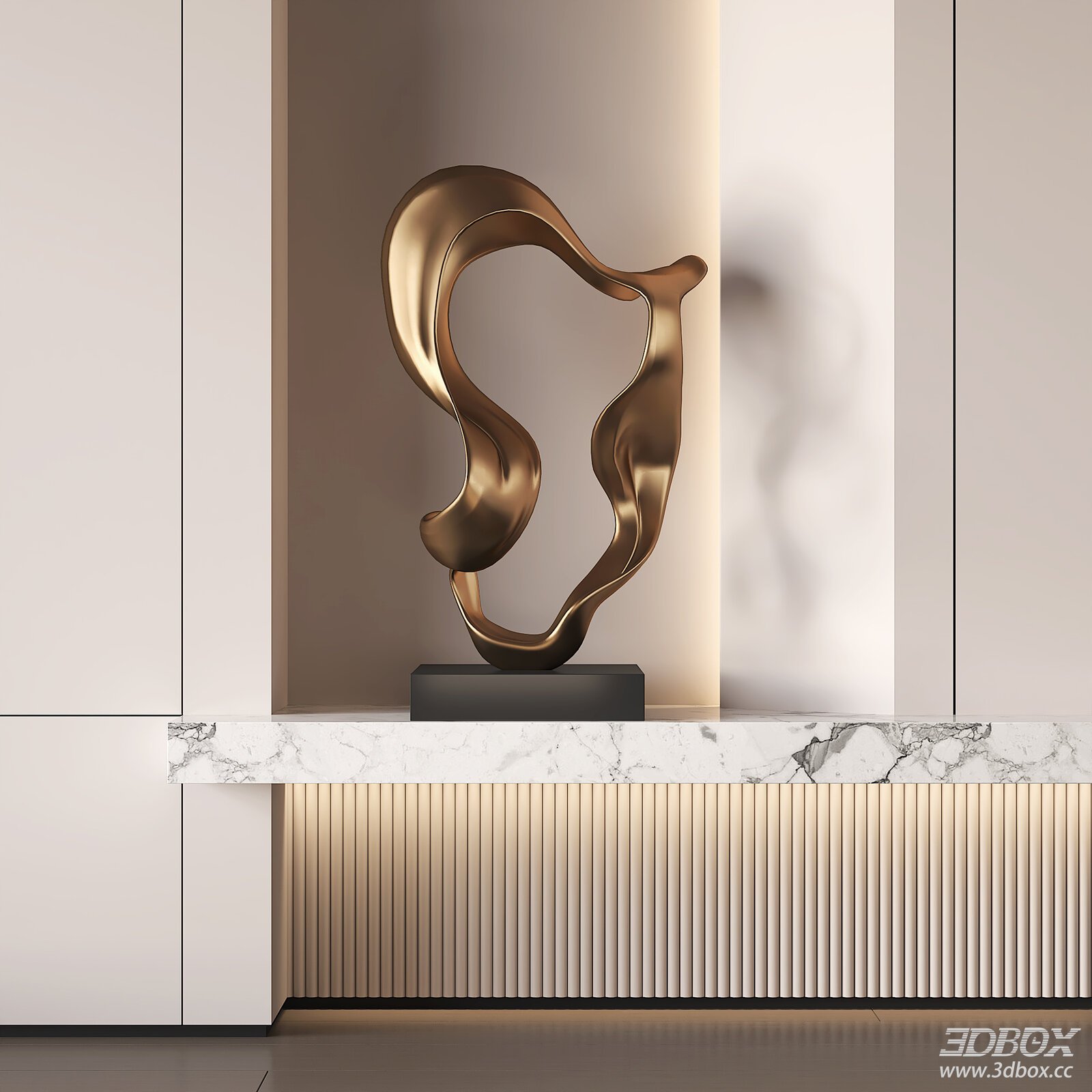 Modern Abstract Sculpture Ornament