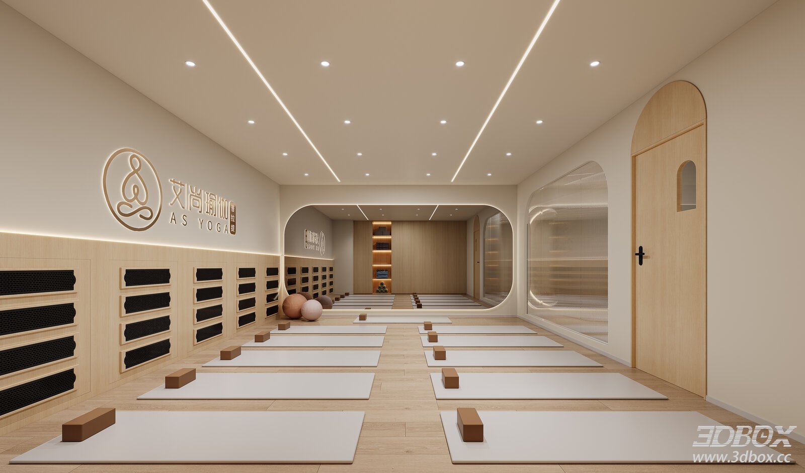 Wabi - Sabi Style Yoga Studio