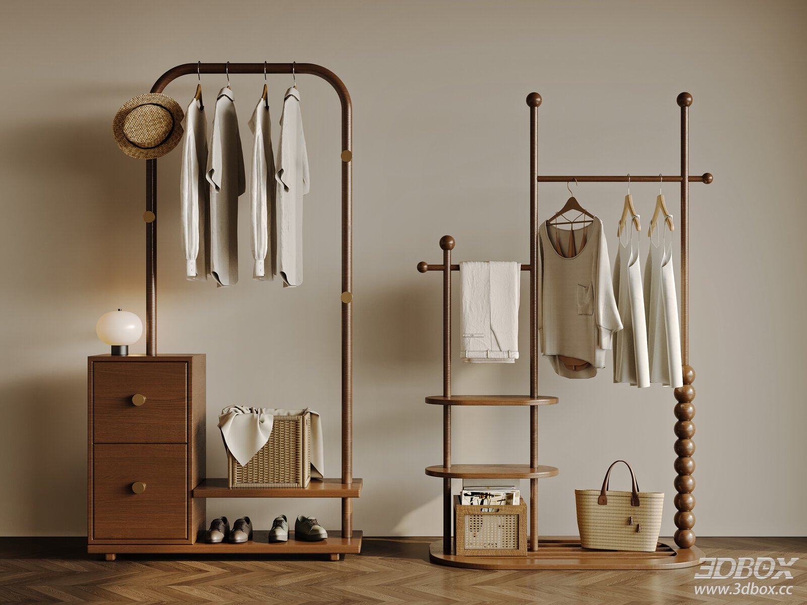 Modern Floor - Standing Coat Racks