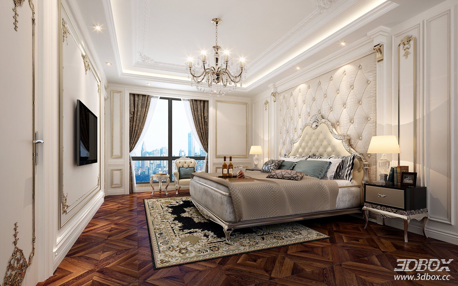 Classical European - style Bedroom