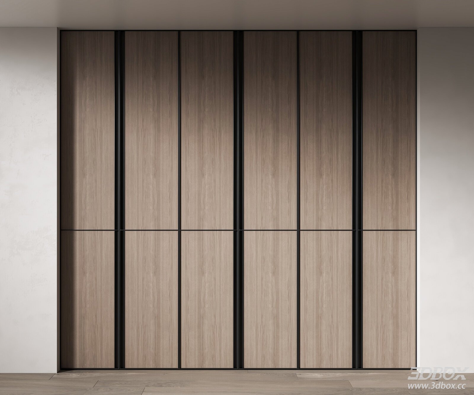 Vintage Wooden Wardrobe
