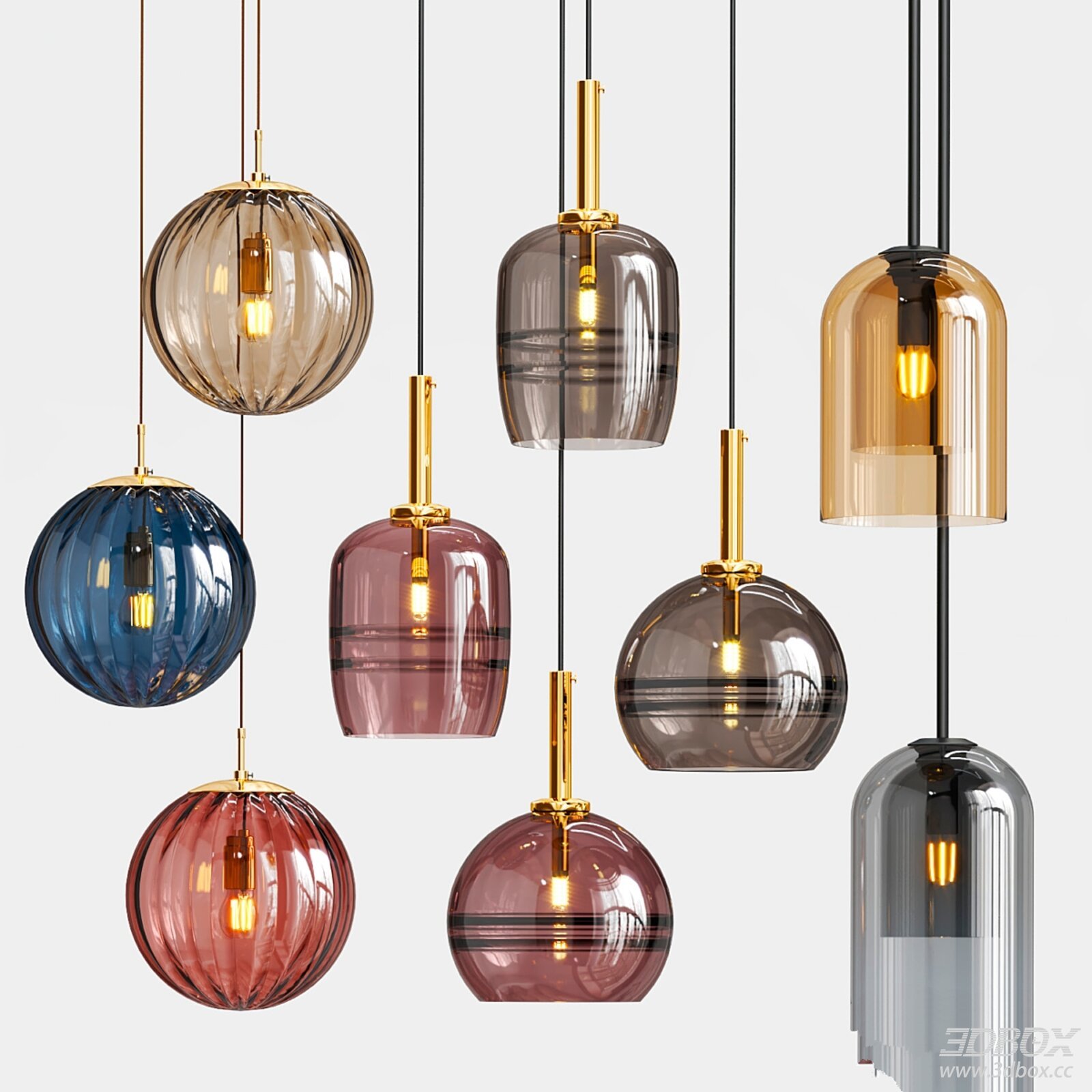 Modern Glass Pendant Lights