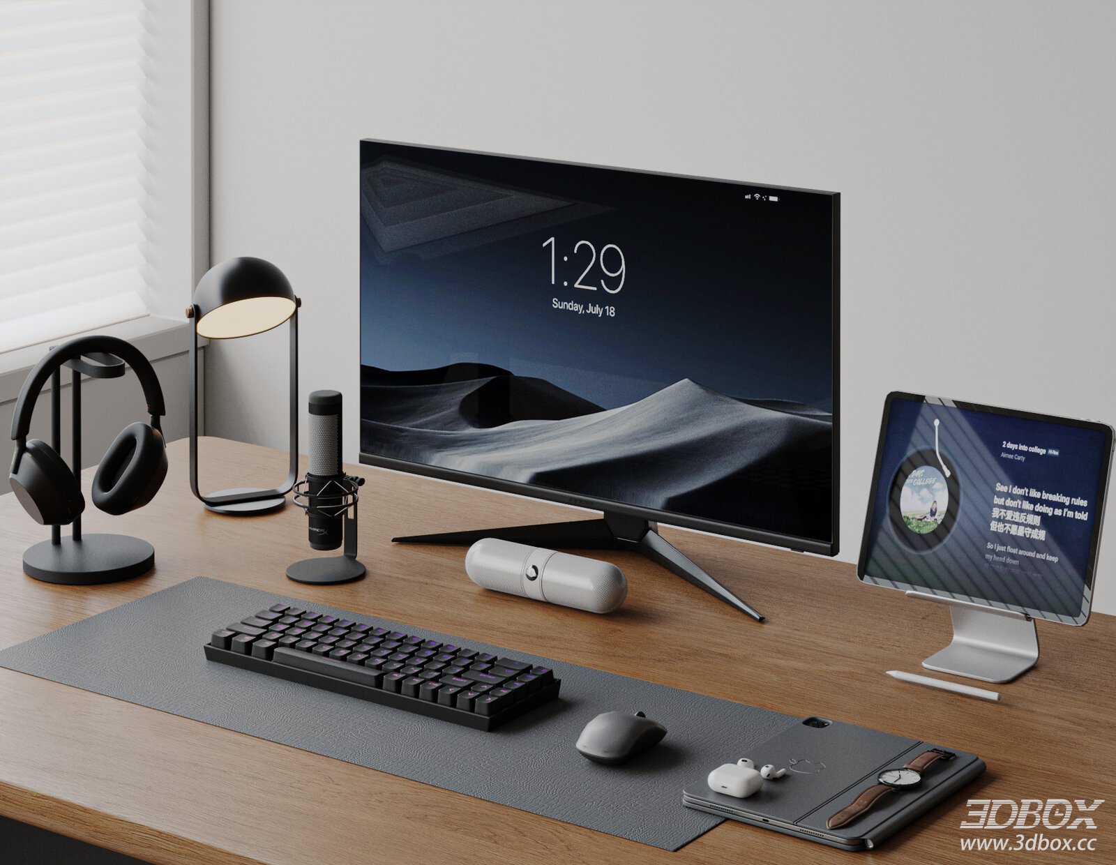 Modern Office Desk Accessories Set