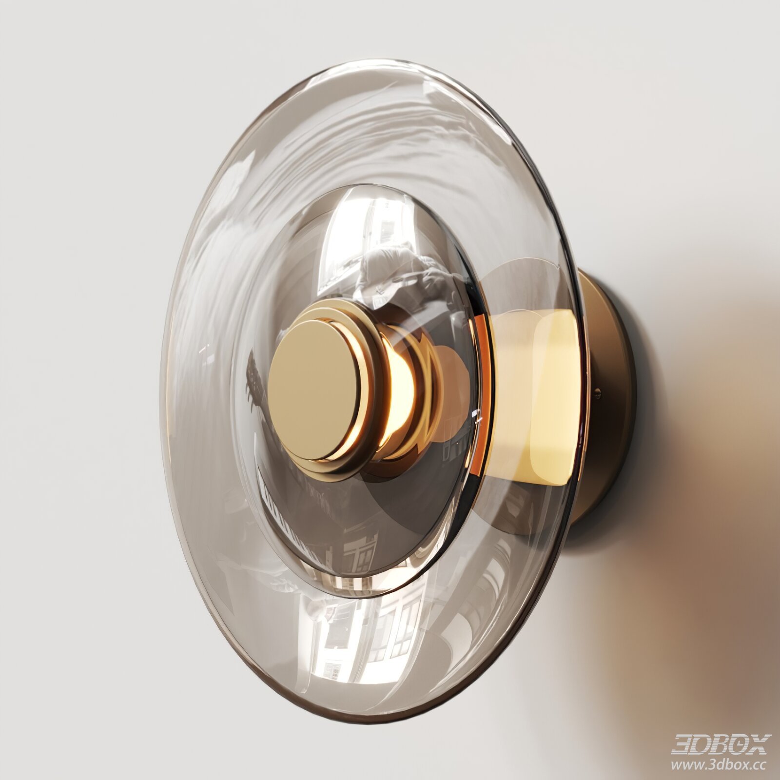 Modern Glass Wall Lamp