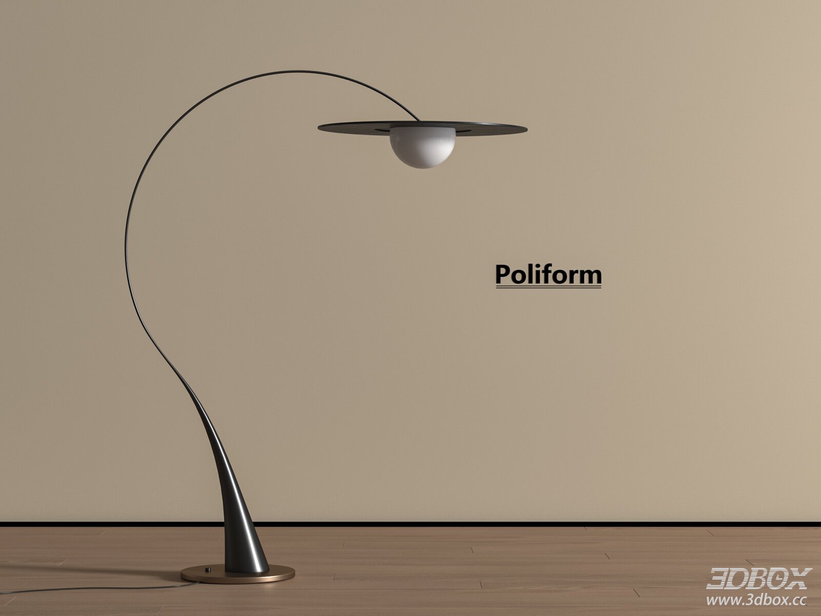 Modern Poliform Floor Lamp