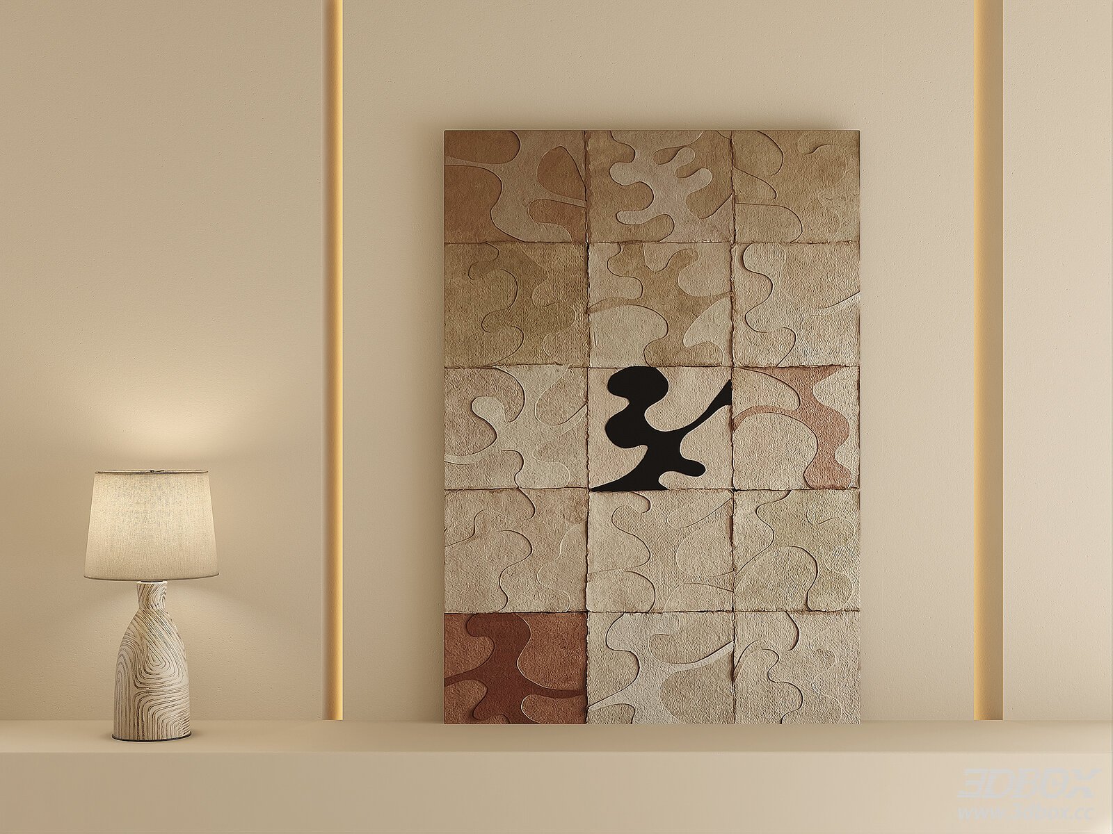 Wabi - Sabi Abstract Wall Art