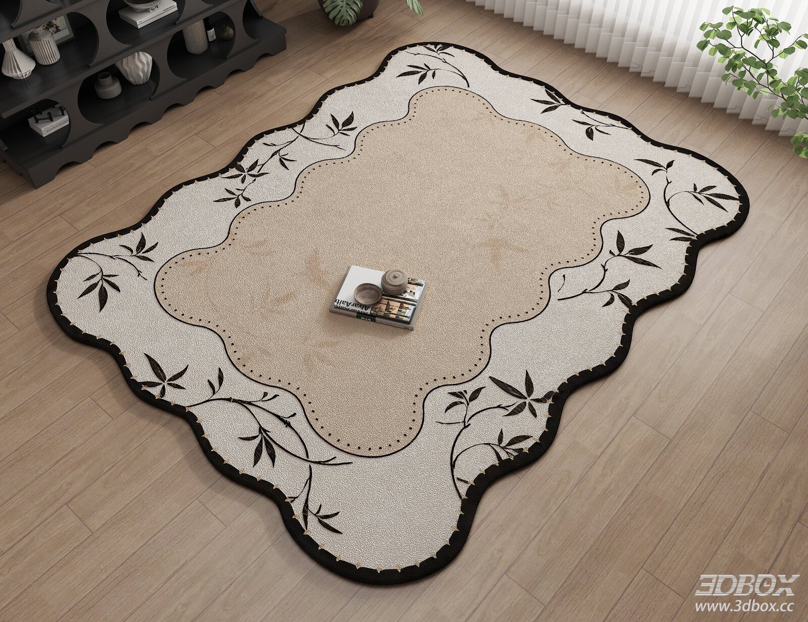 Vintage - style Irregular Carpet