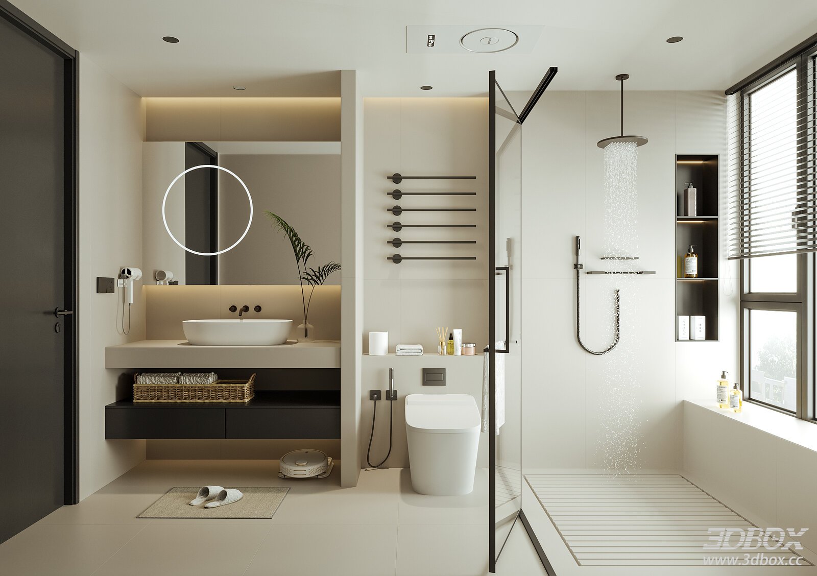 Modern Bathroom with Stylish Fixtures