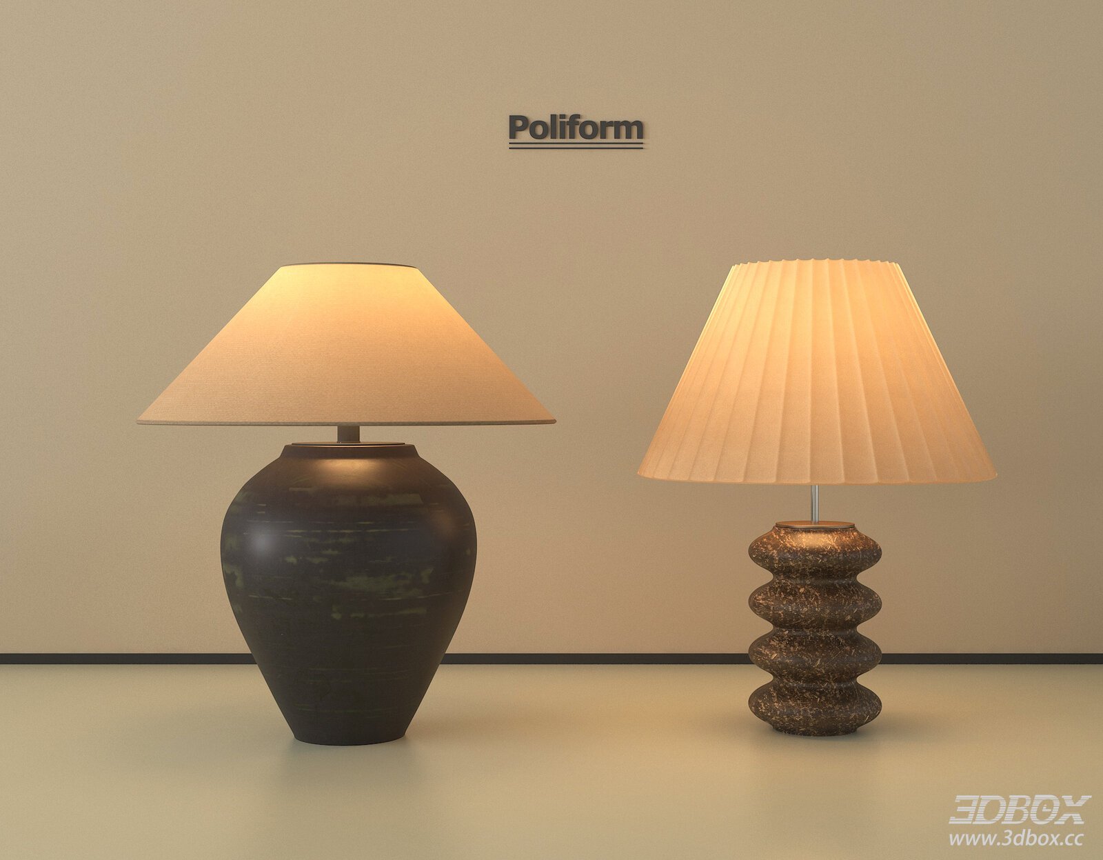 French Retro Table Lamps