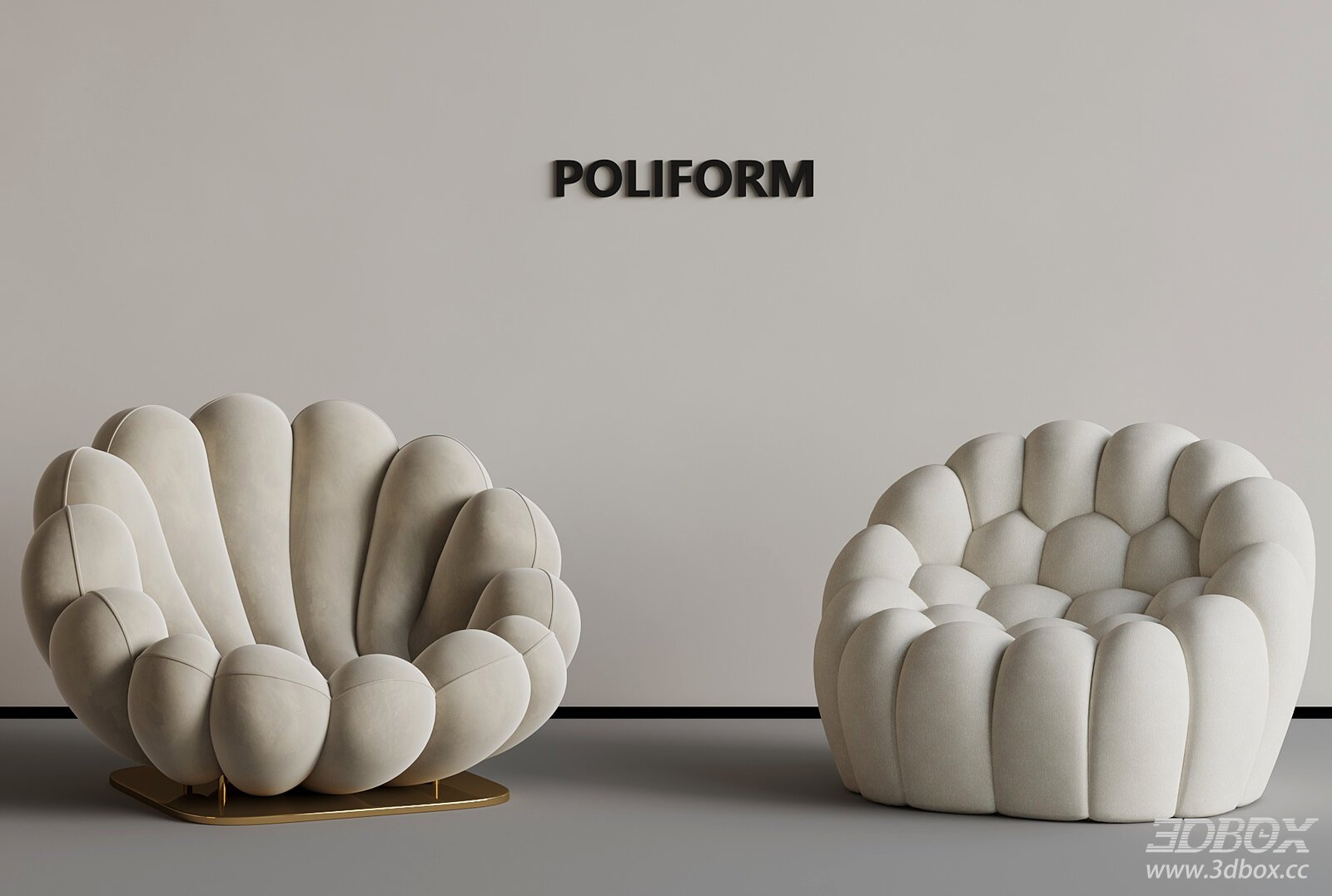 Modern Lazy Shell - shaped Sofas