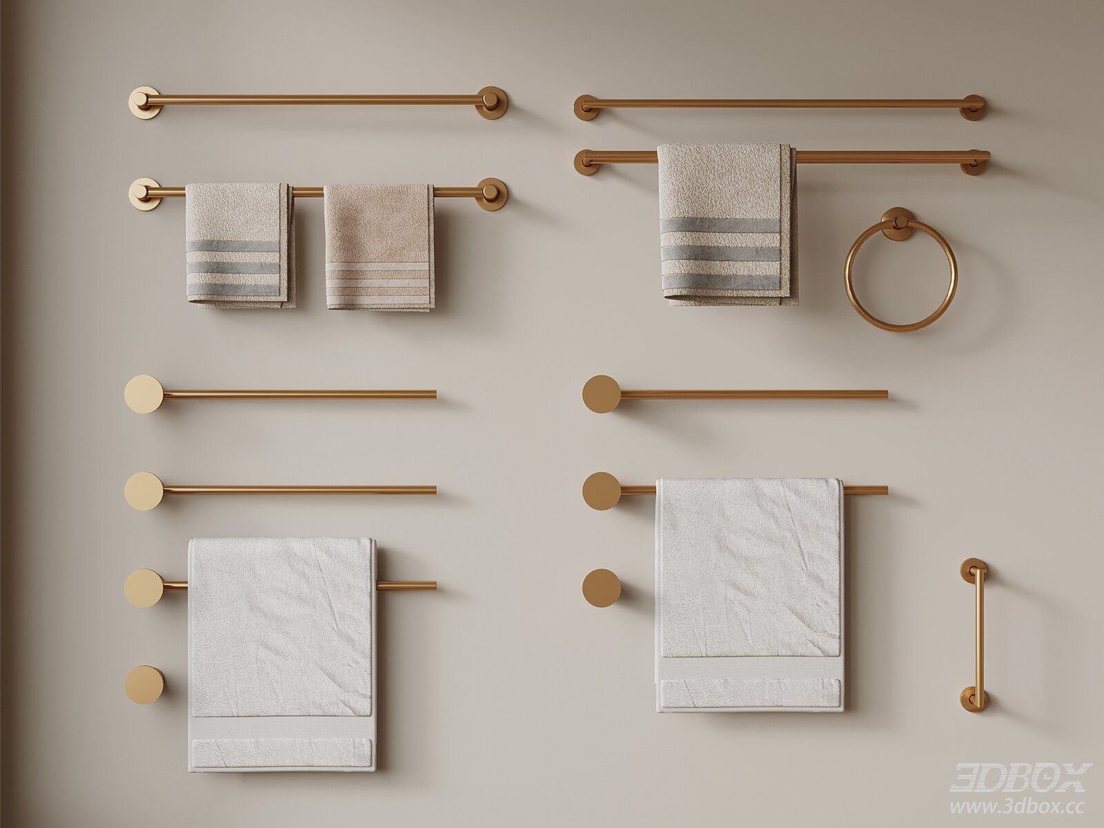 Modern Towel Rack