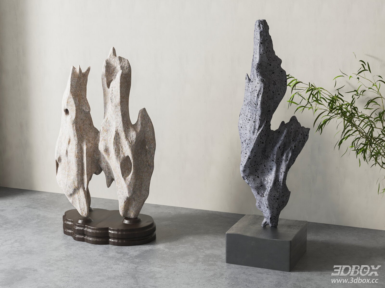 Chinese - style Coral - like Stone Sculptures