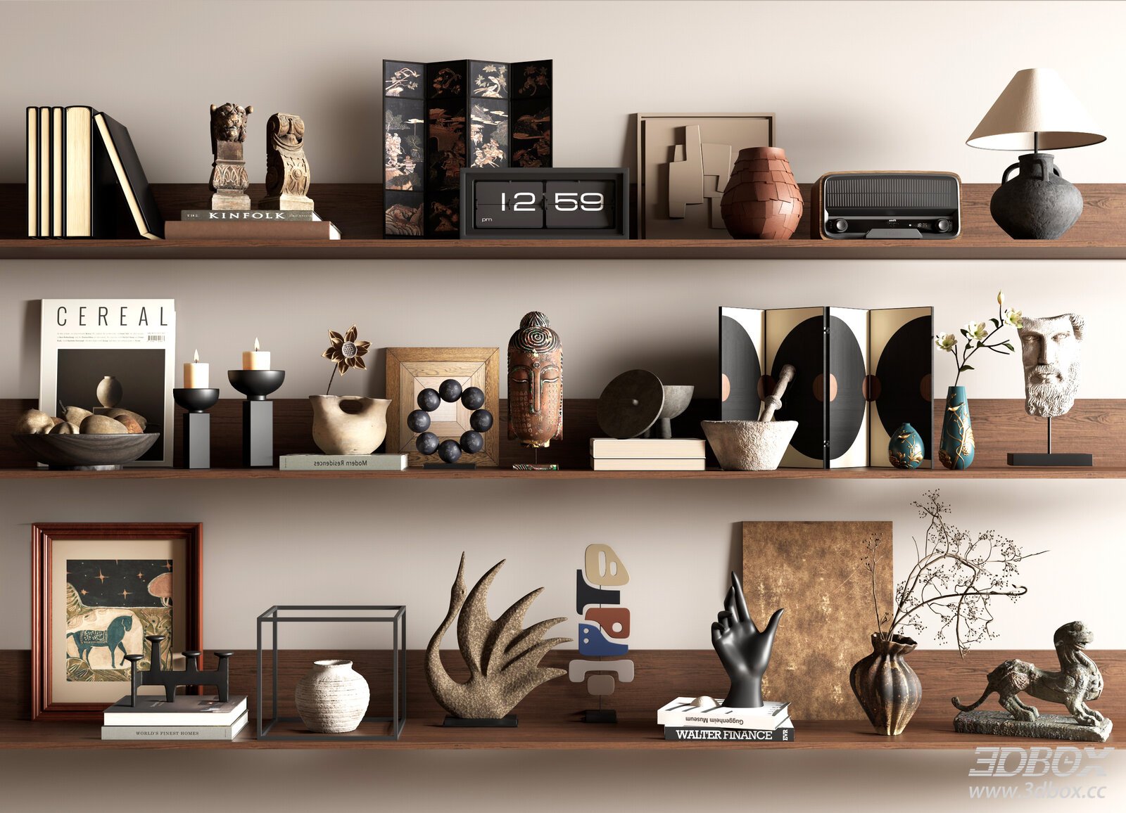 Wabi - Sabi Decorative Ornaments Set