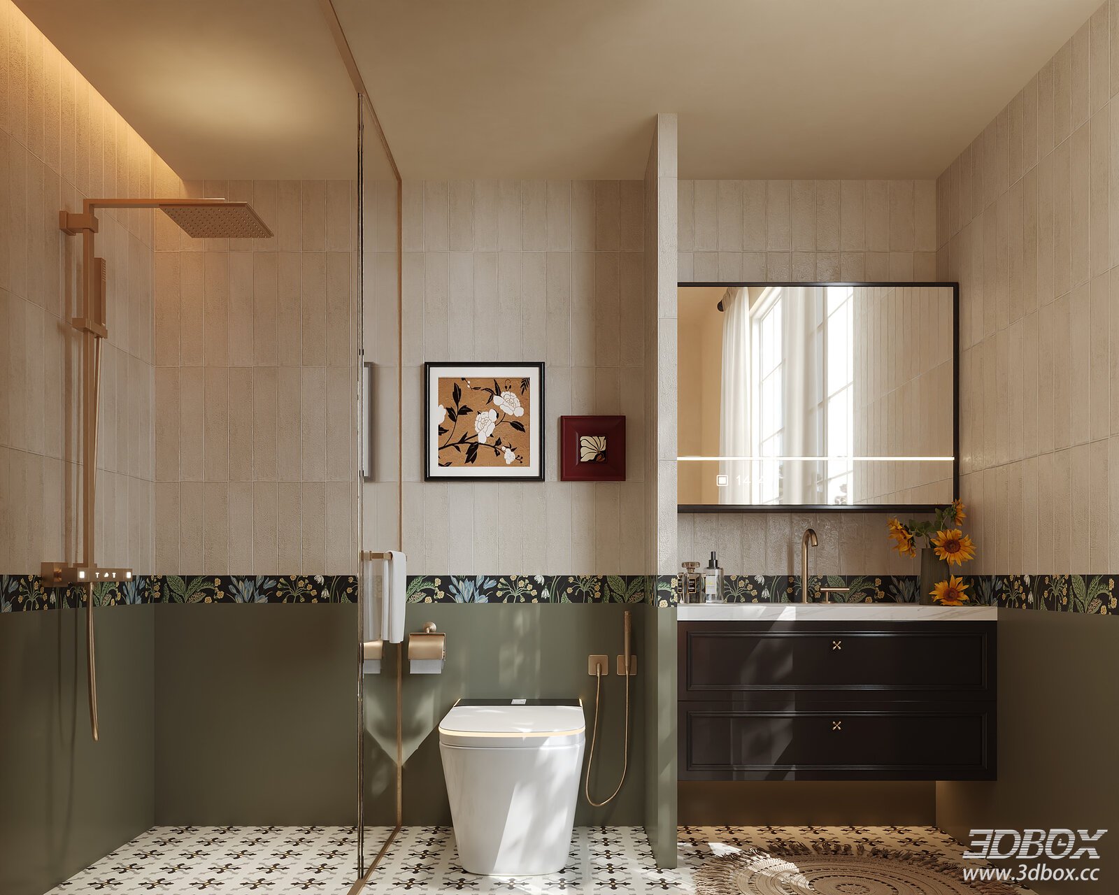 French - style Bathroom
