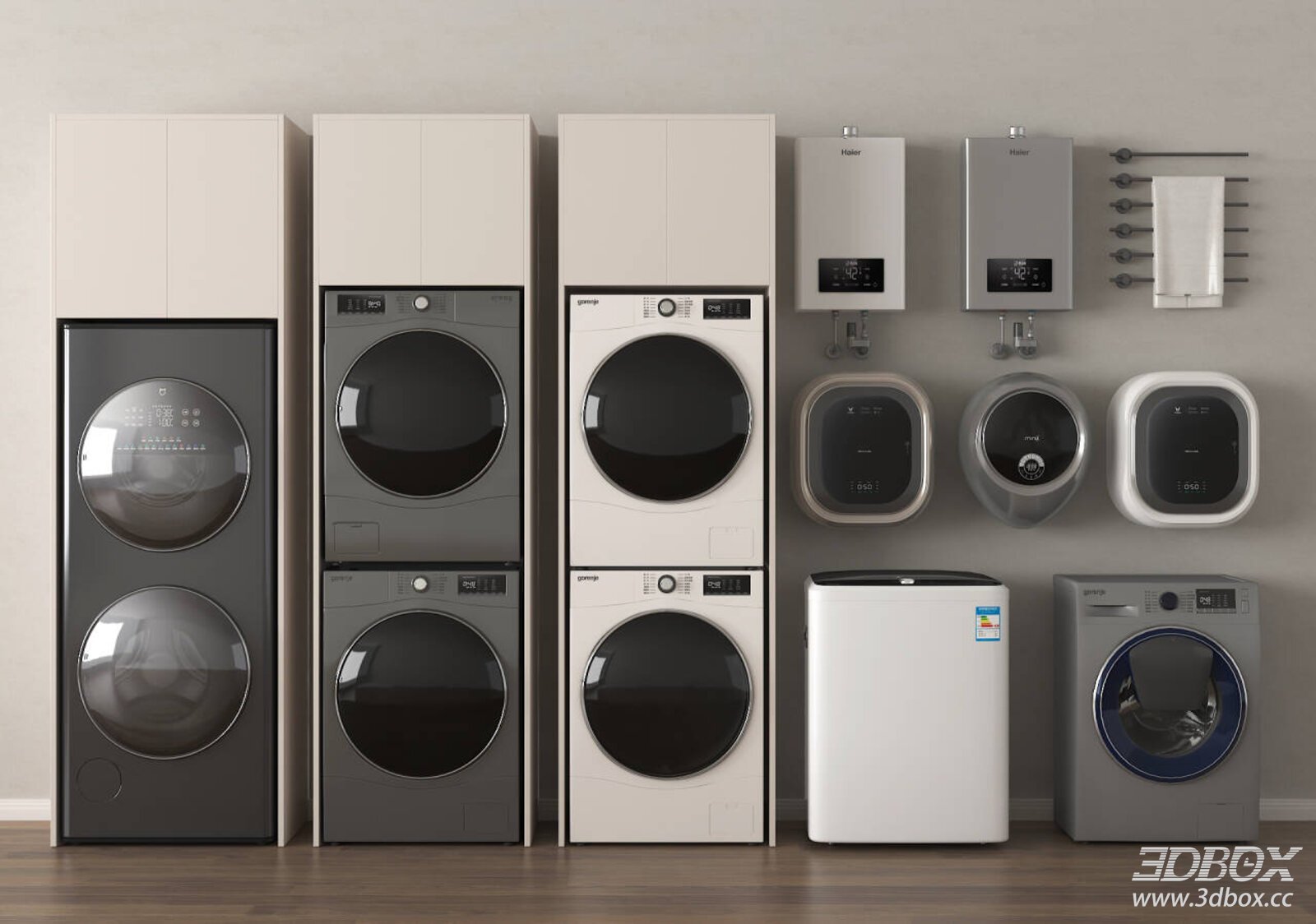 Modern Washing Machines and Dryers